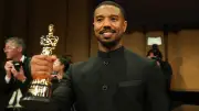 Michael B. Jordan celebra su Oscar a Mejor Actor en restaurante de hamburguesas In-N-Out