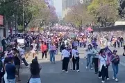 Miles de Mujeres Marchan en la CDMX por el Día Internacional de la Mujer