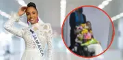 Miss Jamaica recibe el alta tras cuatro meses de recuperación por caída en Miss Universe