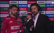Momento incómodo en Fox Sports: Gudiño y Gutiérrez protagonizan abrazo forzado en entrevista