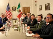 México y EU inician revisión del T-MEC en Washington con amplia delegación técnica