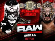 Penta vs El Grande Americano: Hora y detalles de la lucha por el título Intercontinental en RAW