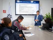 Policía Auxiliar de Puebla se Capacita en Gestión Archivística para Fortalecer Transparencia