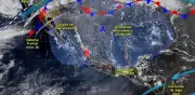 Pronóstico del Clima en México: Frente Frío 38 Provoca Lluvias y Bajas Temperaturas