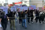 Protestas en Morelos exigen justicia por feminicidios y alto a la violencia de género