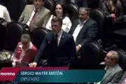 Regresa Mayer a la Cámara: Morenistas lo critican como una 'mentada'