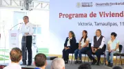 Sheinbaum entrega viviendas en Tamaulipas y duplica meta estatal de construcción