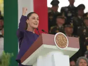 Sheinbaum rinde homenaje a mujeres de las Fuerzas Armadas en el Día Internacional de la Mujer