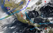 SMN alerta sobre impacto del frente frío 39 y tormenta invernal en México esta semana