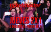 Ticketmaster Lanza Oferta 2x1 en Conciertos de Guadalajara para Este Jueves
