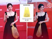 Zhang Jingyi sorprende con bolsa amarilla en alfombra roja: no es Balenciaga