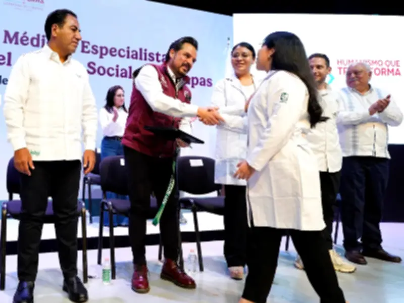 IMSS Chiapas incorpora 371 médicos especialistas para reforzar hospitales rurales