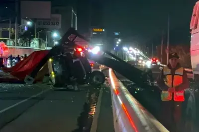 Accidente de camión de carga en Morones afecta vialidad en Monterrey