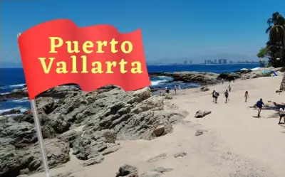 Activan bandera roja en dos playas de Puerto Vallarta hoy 27 de abril