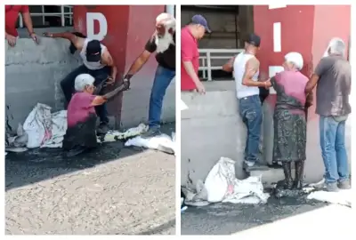Adulto Mayor Atrapado en Coladera de Ecatepec: Rescatada por Civiles ante Ausencia de Autoridades
