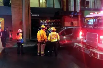 Alarma por conato de incendio en restaurante de la Ciudad de México