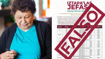 Alerta en Iztapalapa por calendario falso del programa de apoyo 'Iztapa Las Jefas'