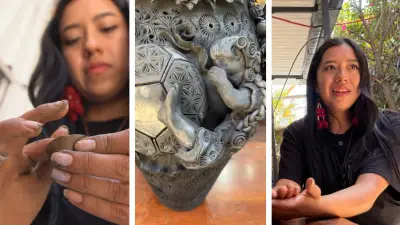Alondra lleva el barro negro de Oaxaca al Mundial 2026 con arte y lucha social