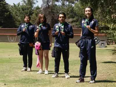 Arqueros de la UNAM brillan en Copa Presidente 2026 con oro y cuatro platas