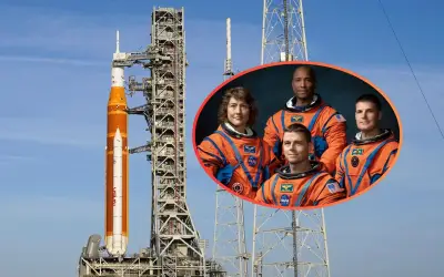 Artemis II: Conoce a los cuatro astronautas que orbitarán la Luna en misión histórica de la NASA