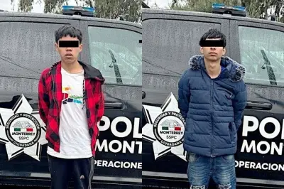 Asalto violento a peatón frente al Colegio Civil en Monterrey