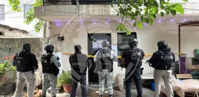 Aseguran 580 kilos de marihuana y 1.5 de cristal en cateo en Monterrey