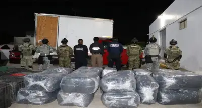 Aseguran media tonelada de droga en Huimanguillo, Tabasco