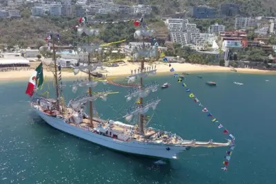 Autorizan salida del Buque Cuauhtémoc con cadetes de la Heroica Escuela Naval