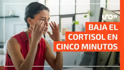 Baja el cortisol en 5 minutos con este truco natural