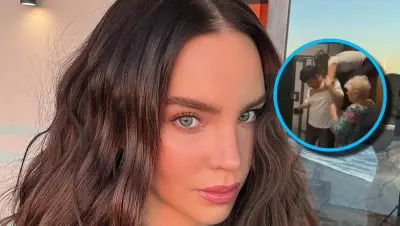 Belinda vive momentos de tensión tras quedar atrapada en un elevador durante grabaciones en España