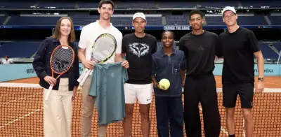 Bernabéu estrena cancha de tenis con Nadal y figuras del Real Madrid