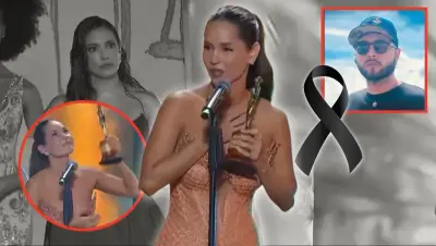 Carmen Villalobos recibe premio con 'corazón partido' tras tragedia en grabación de serie