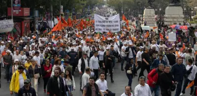 CDMX: 4 Marchas y Manifestaciones Colapsarán Vialidades este Miércoles 8 de Abril