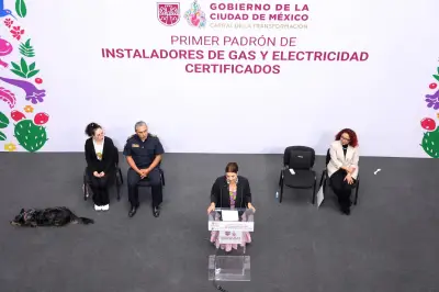 CDMX lanza padrón de instaladores certificados de gas y luz para prevenir incendios
