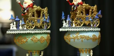 Chocolate belga se transforma en arte: impresionantes huevos de Pascua con causa solidaria