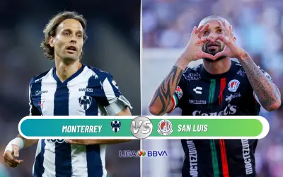 Clausura 2026: Monterrey vs San Luis, choque decisivo en J13 de Liga MX