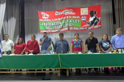 CNTE analiza ruta de protesta para el Mundial 2026