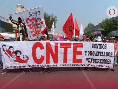 CNTE megamarcha en CDMX: rutas alternas y horarios