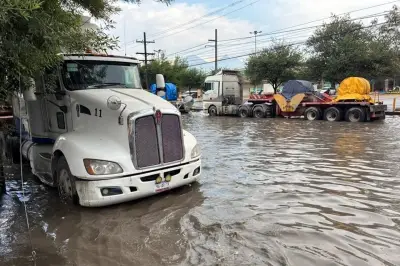 Colapsa de Nuevo el Sistema Pluvial en San Nicolás; Urge Revisión del Colector