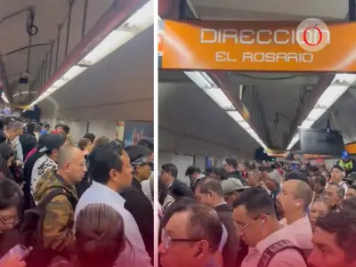 Colapso en Línea 7 del Metro CDMX: Usuarios reportan caos por falta de trenes