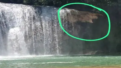 Colapso Natural en Cascadas de Agua Azul de Chiapas Durante Semana Santa