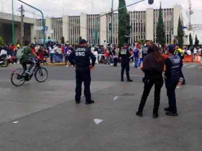 Concentración masiva no autorizada en Cuauhtémoc deja 69 atendidos y 3 hospitalizados