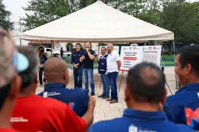 Concluye exitoso operativo de bacheo en el centro histórico de Monterrey