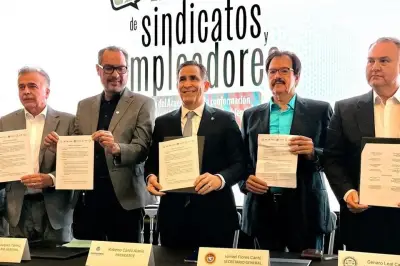 Coparmex y sindicatos pactan diálogo para impulsar el crecimiento económico nacional