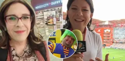 Critican a 'La Mole' por burlarse de Roxana Olarte, primera reportera trans en Liga MX