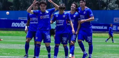 César Osvaldo Villaluz, hijo del exfutbolista, anota con la Sub-19 de Cruz Azul