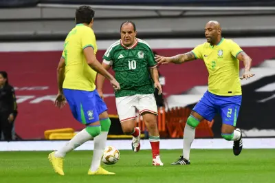 Cuauhtémoc Blanco: ovaciones y rechiflas en el Juego de Leyendas México-Brasil