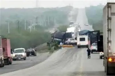 Desata bloqueos en NL operativo en Reynosa