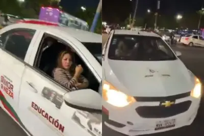 Destituyen a directora de Educación de Nezahualcóyotl tras video en presunta ebriedad en vehículo oficial