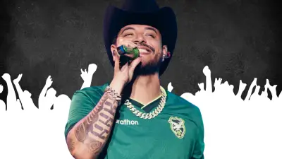 Eduin Caz de Grupo Firme estalla contra público en Veracruz por pedir 'La Pantera'